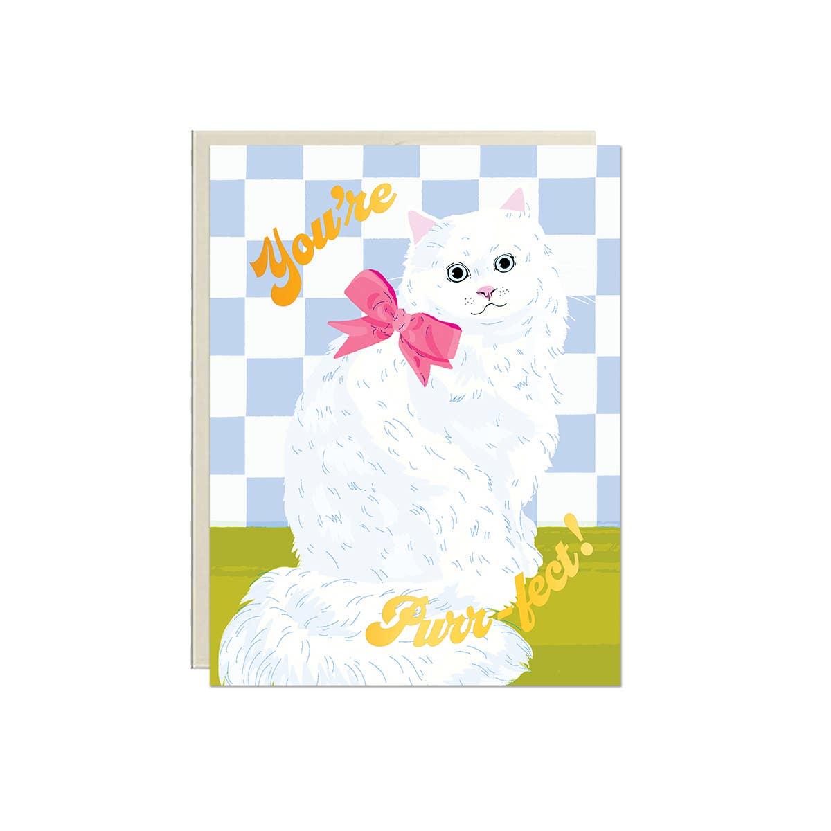 You're Purr-fect – Foil Friendship ✿ Love Card