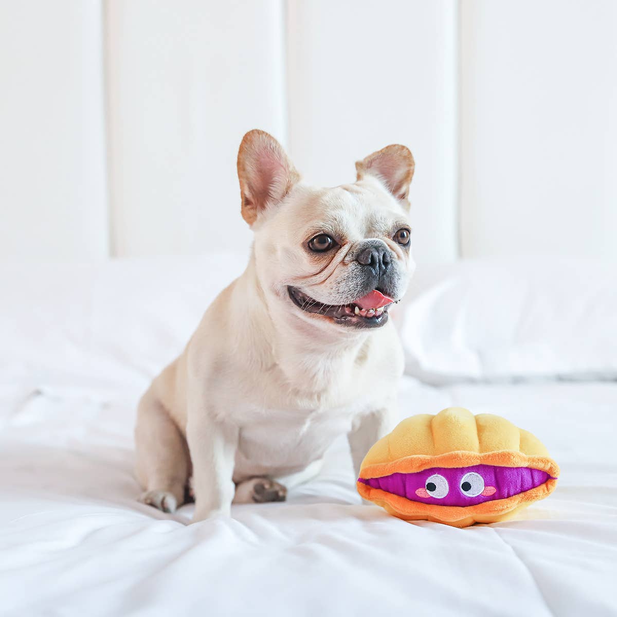 HugSmart Pet - Ocean Pals | Clam - Dog Plush Toy