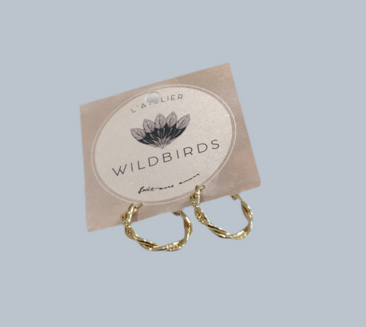 Wildbird Earrings Twist Goldie’s