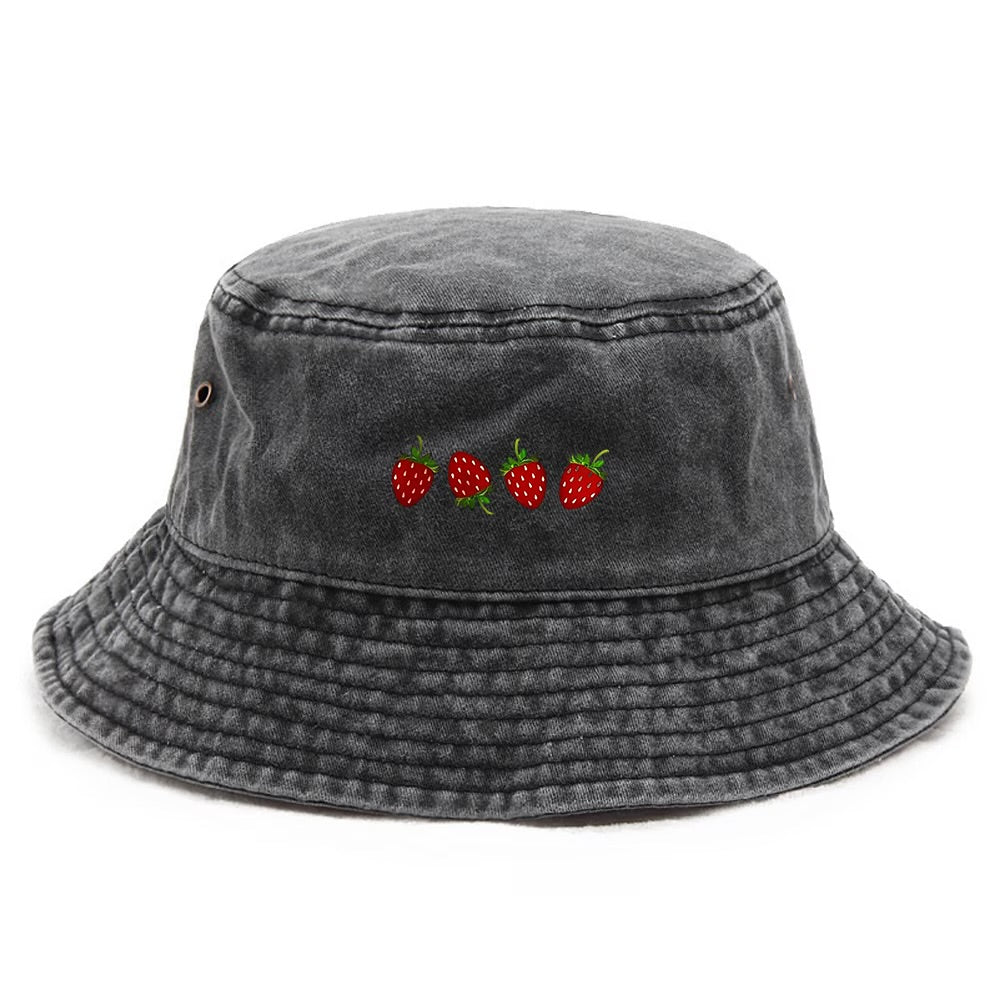 Strawberry Bucket Hat