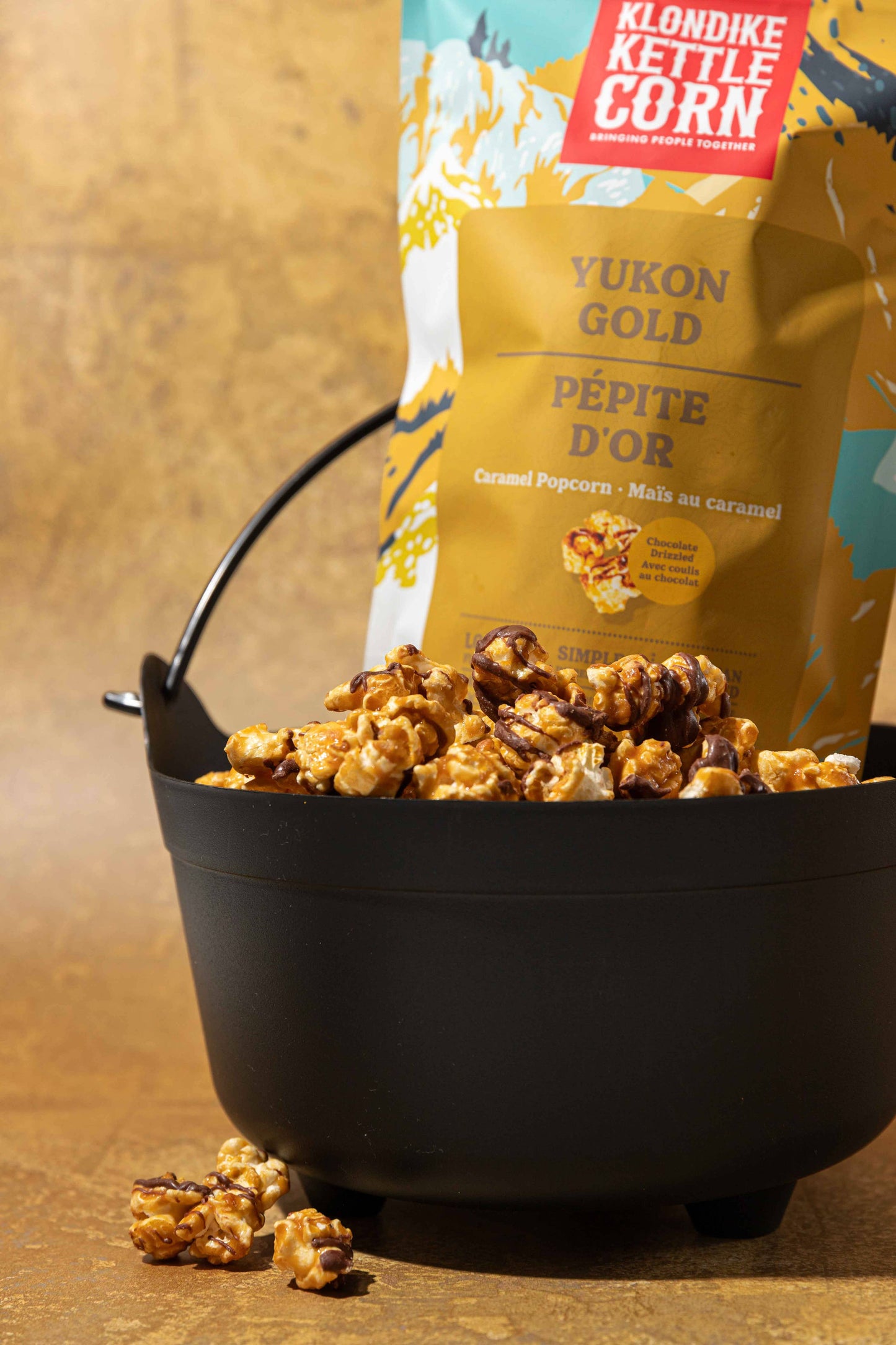 Yukon Gold - chocolate drizzle caramel
