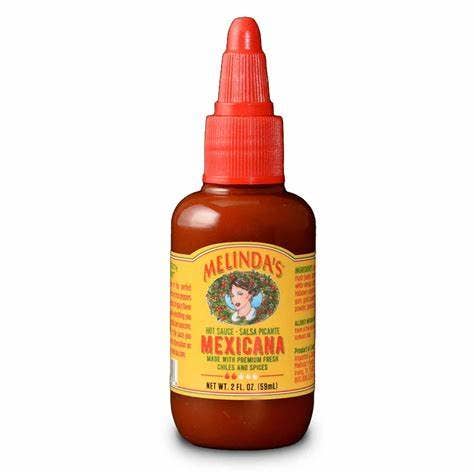 Melinda's Mini Mexicana Hot Sauce 2oz Mini-Squeeze Case