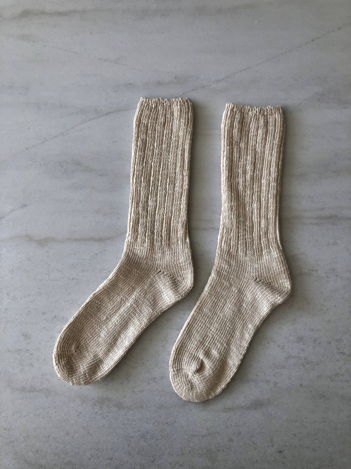 SLUB COTTON SOCKS