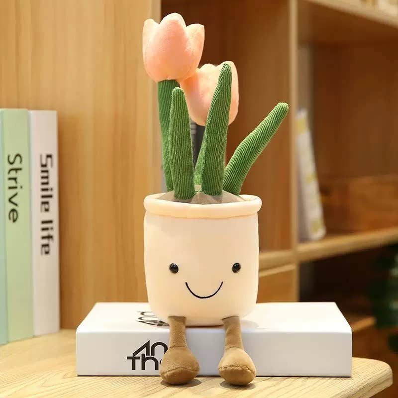14" Tulip Plant Plush