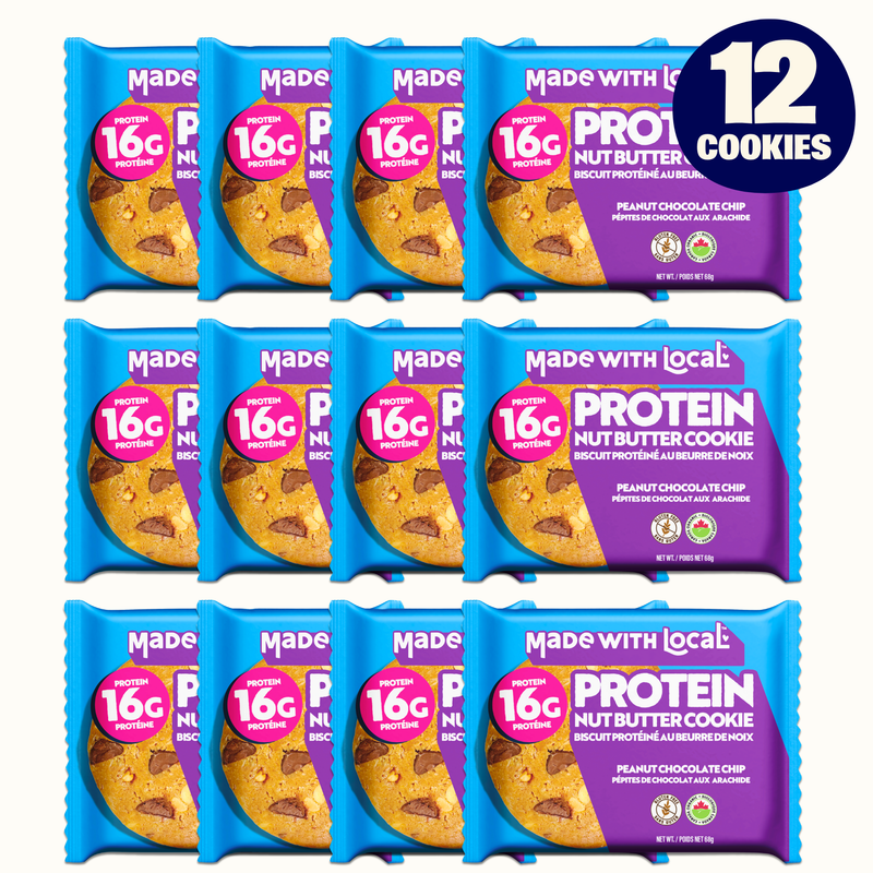 NEW! Peanut Chocolate Chip | Organic Protein Cookie