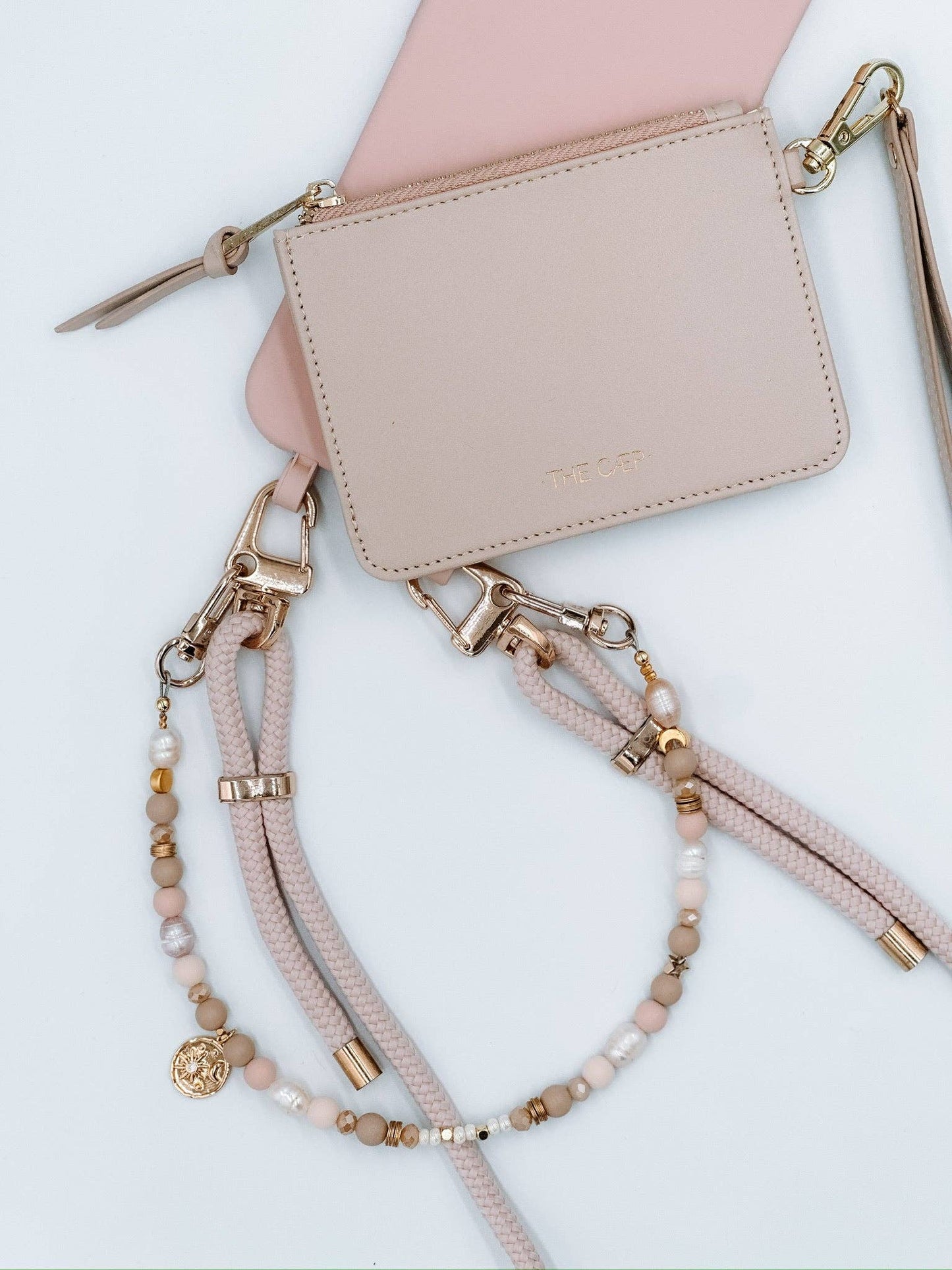 The Caep Nude Snap/Wrist Wallet