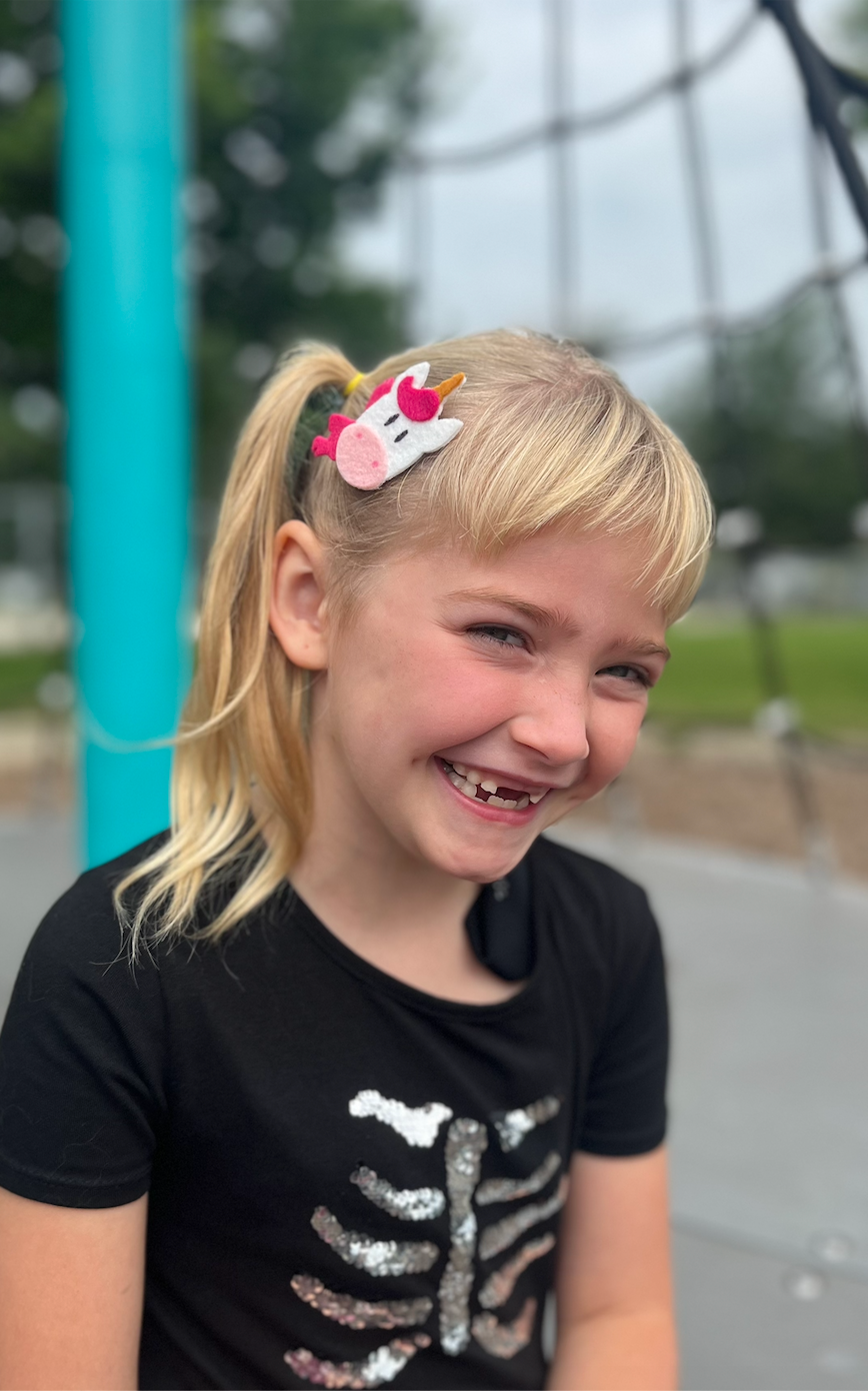 Unicorn Barrettes | Felt Barrettes | Hair Accessories