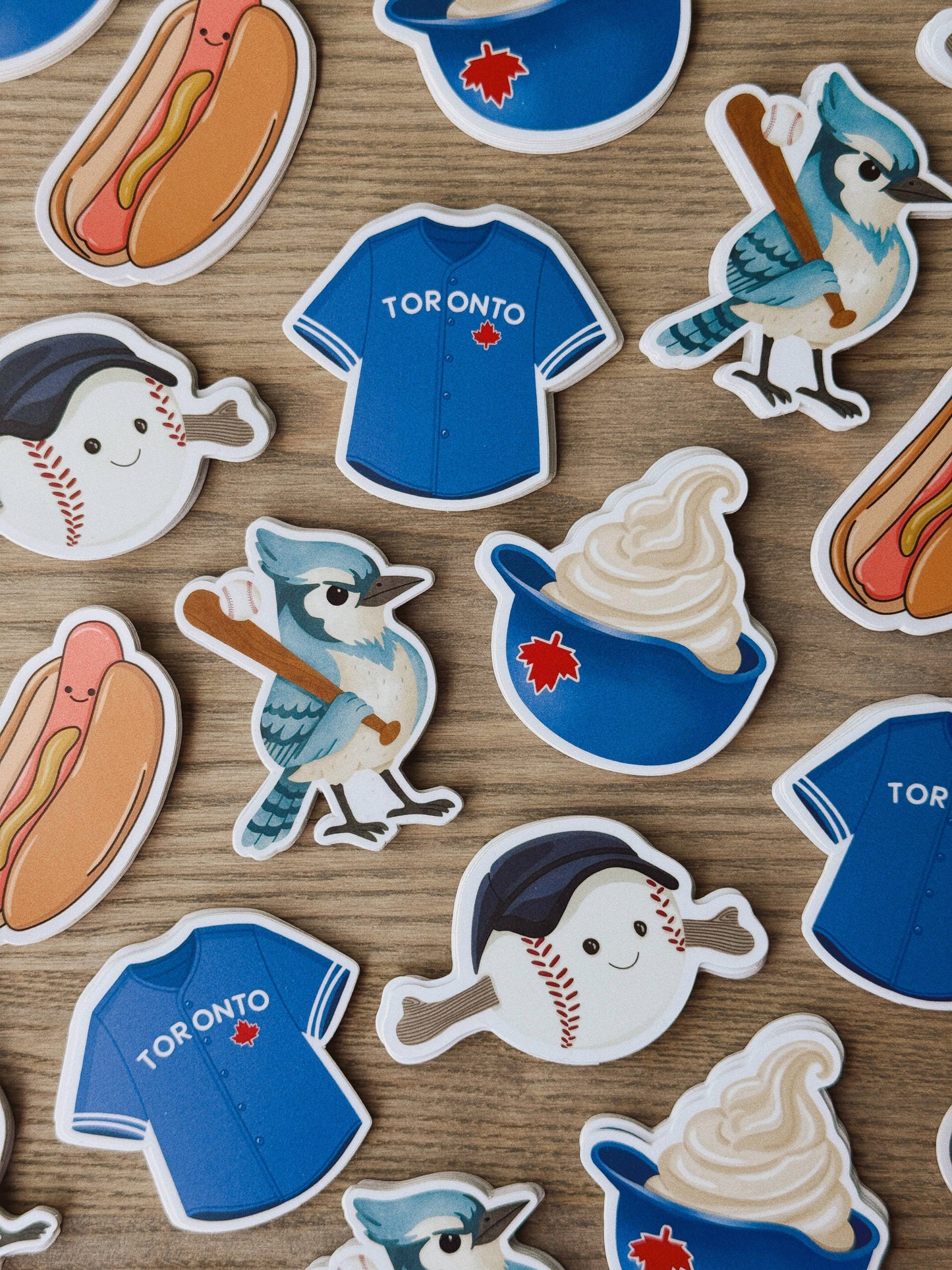 Baseball Jersey - Toronto Sports Vinyl Sticker