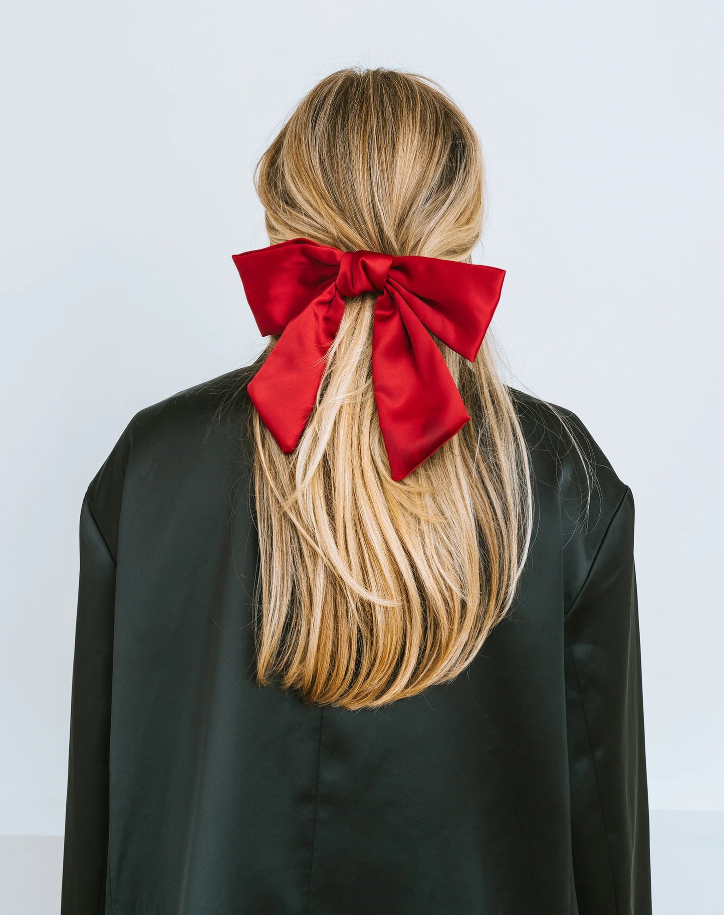 Brunette The Label Satin Bow