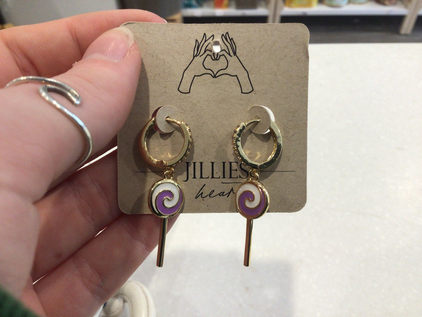 Jillies lollipop earrings