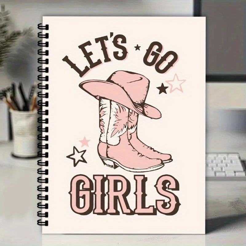 Cowboy, Boots, Strawberry, weenie, seashell Notebook