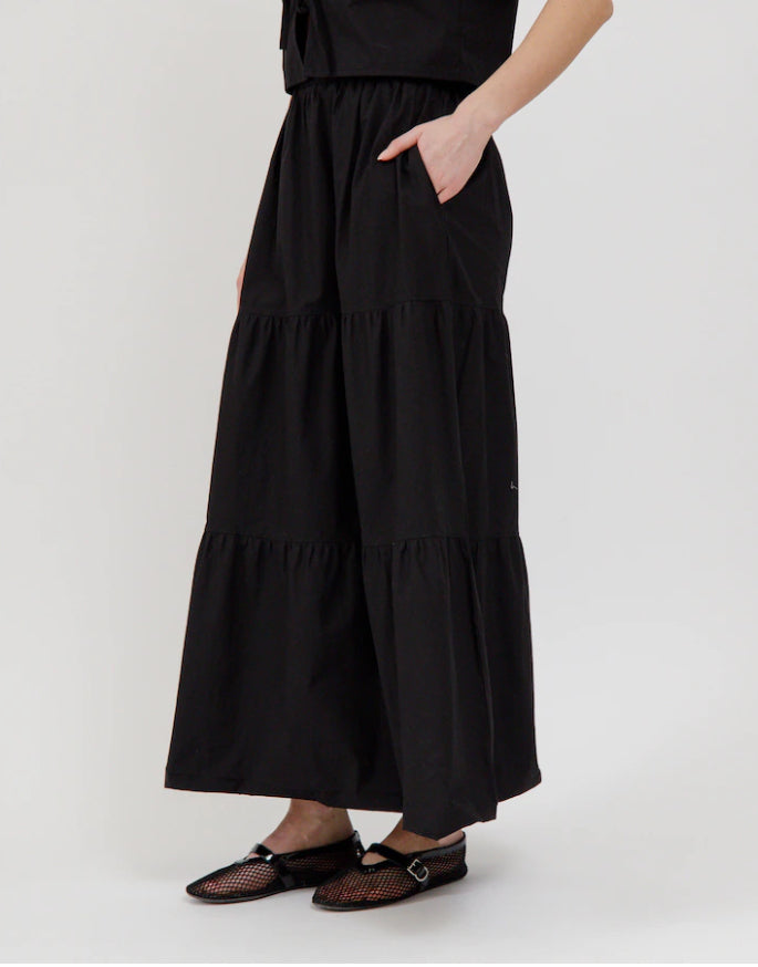 Brunette The Label - Poplin Maxi Skirt