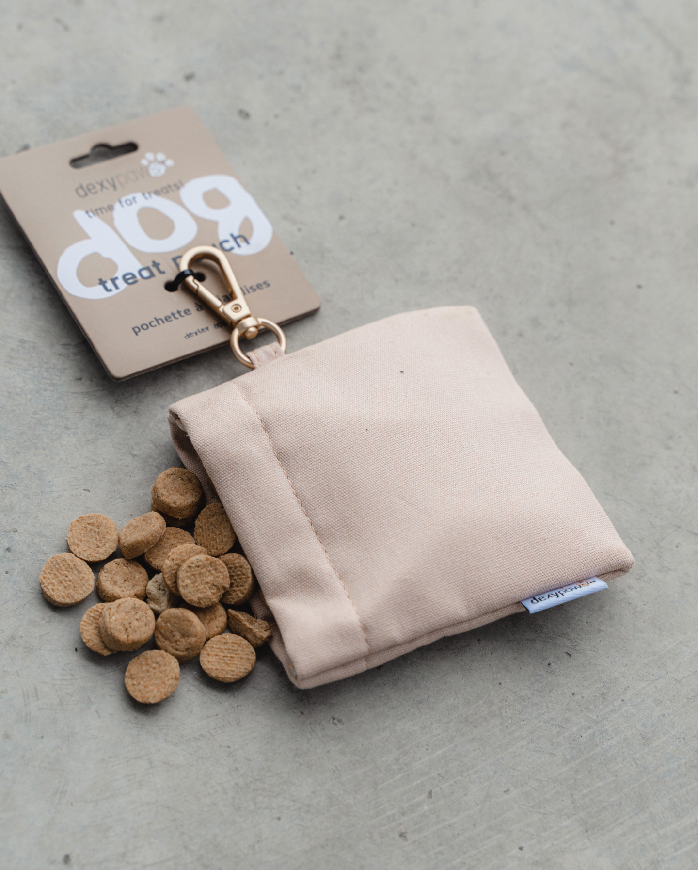 Treat Pouch in Nude
