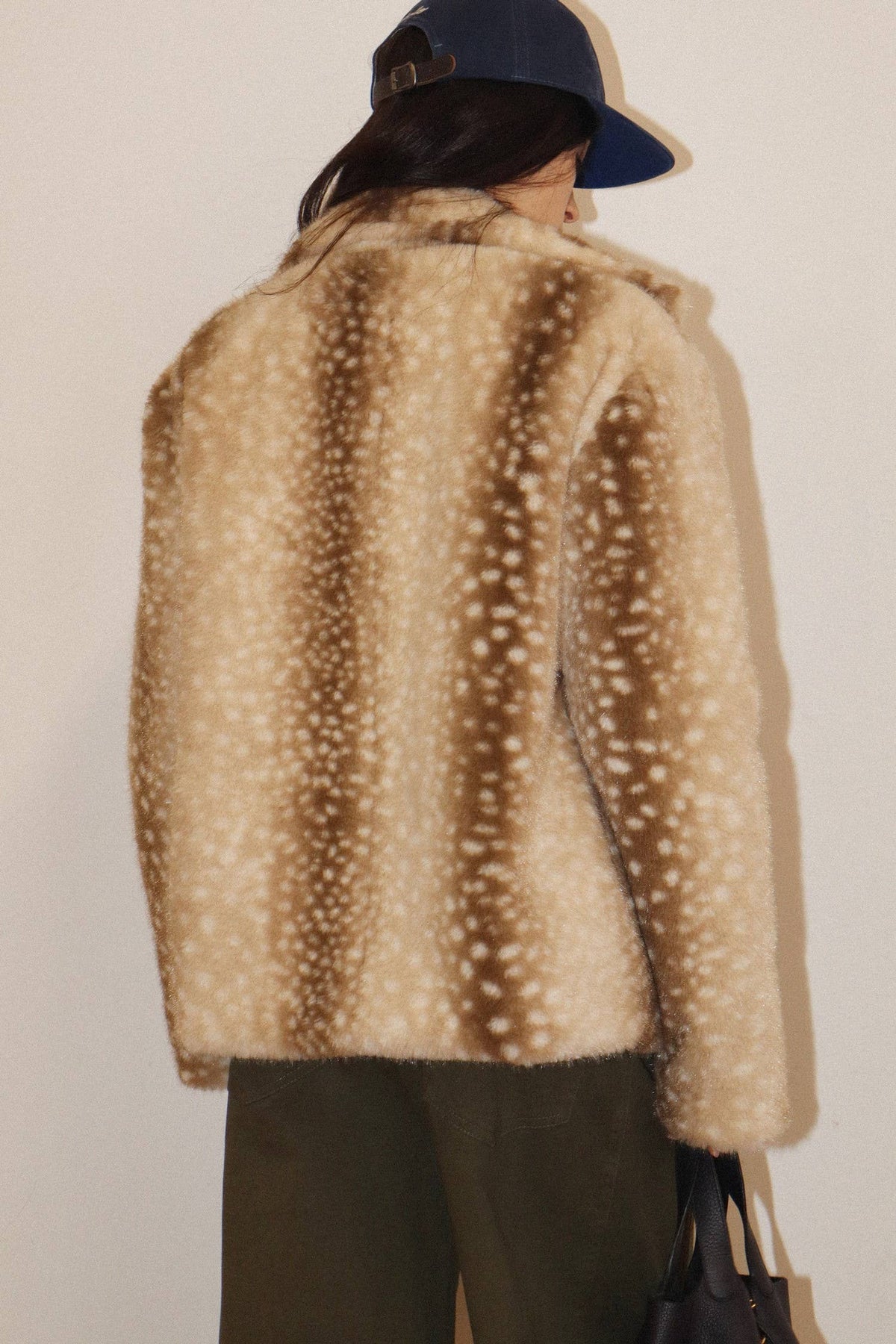 Fawn Faux Fur Jacket