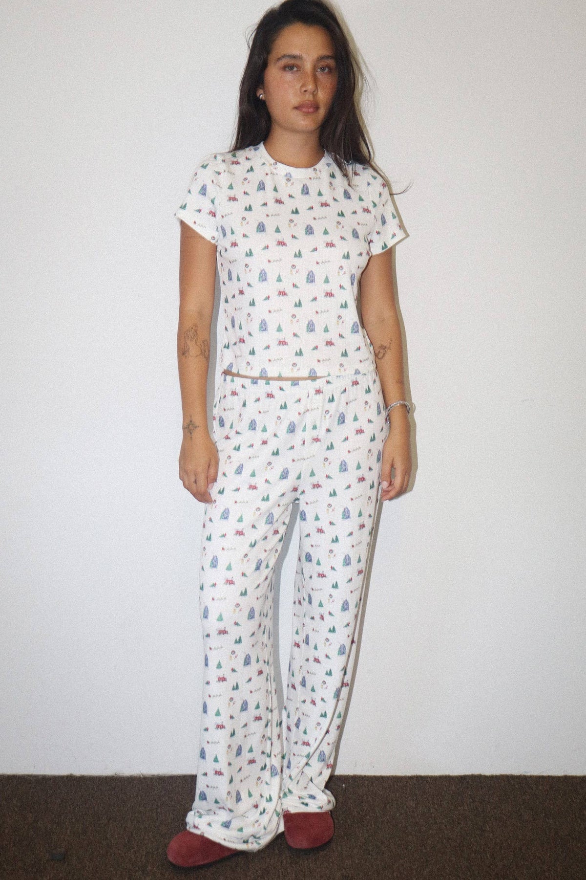 Holiday Print Lounge Pants
