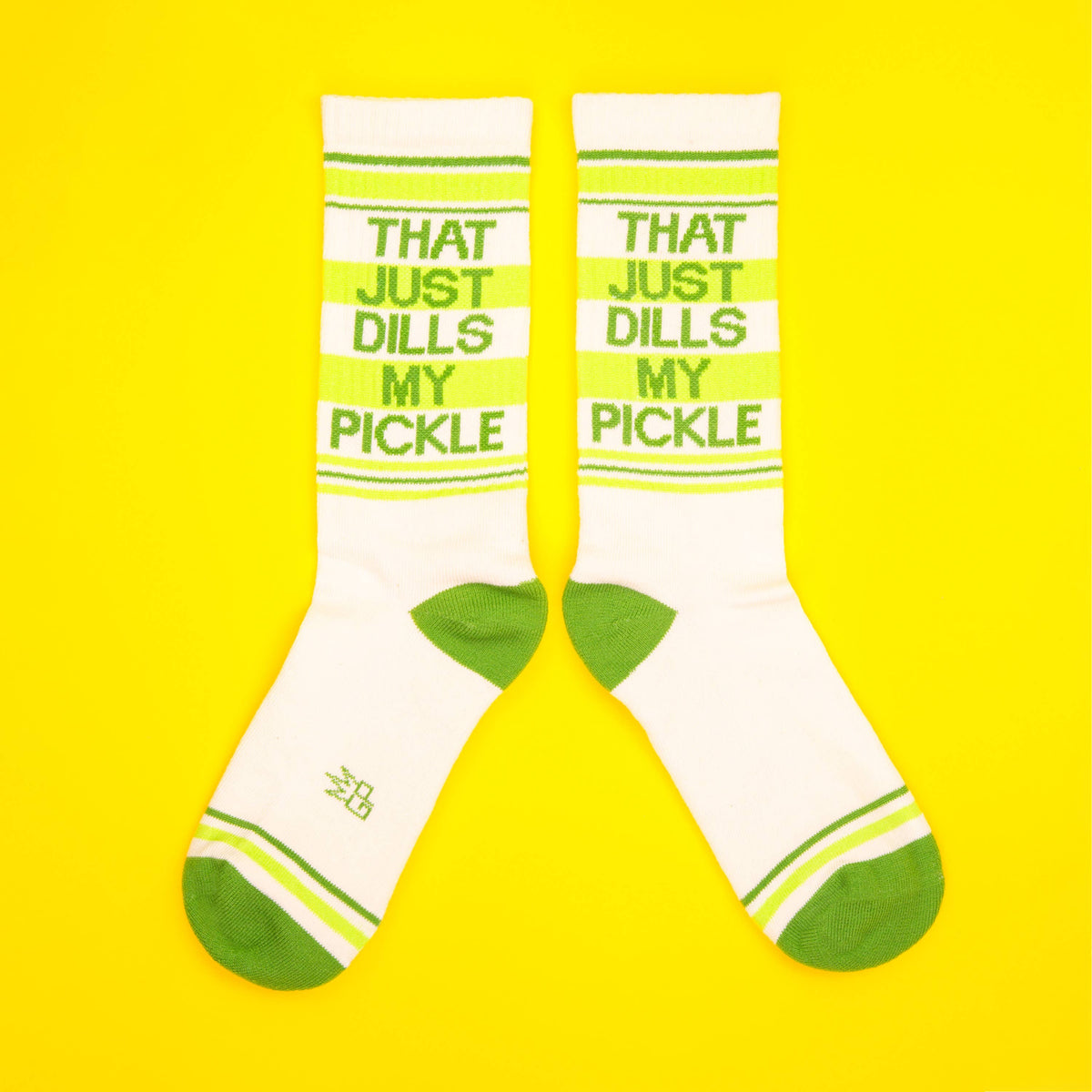 That Just Dills My Pickle Gym Crew Socks