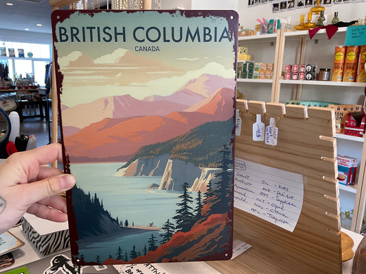 British Columbia Canada Sign