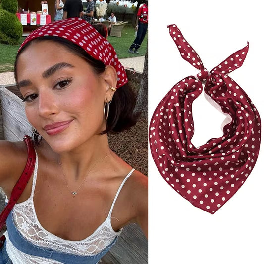 Polka Dot Scarf
