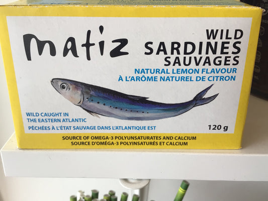 Matiz Sardines - Natural Lemon