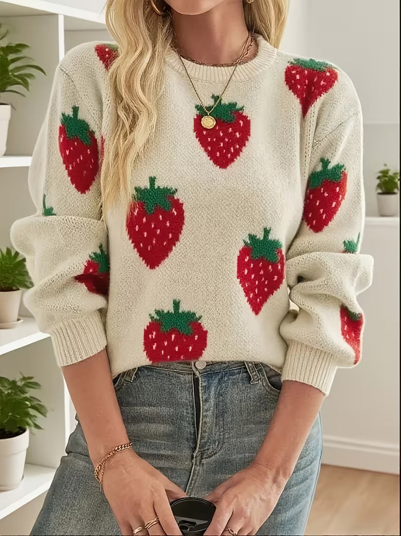 Strawberry Sweater
