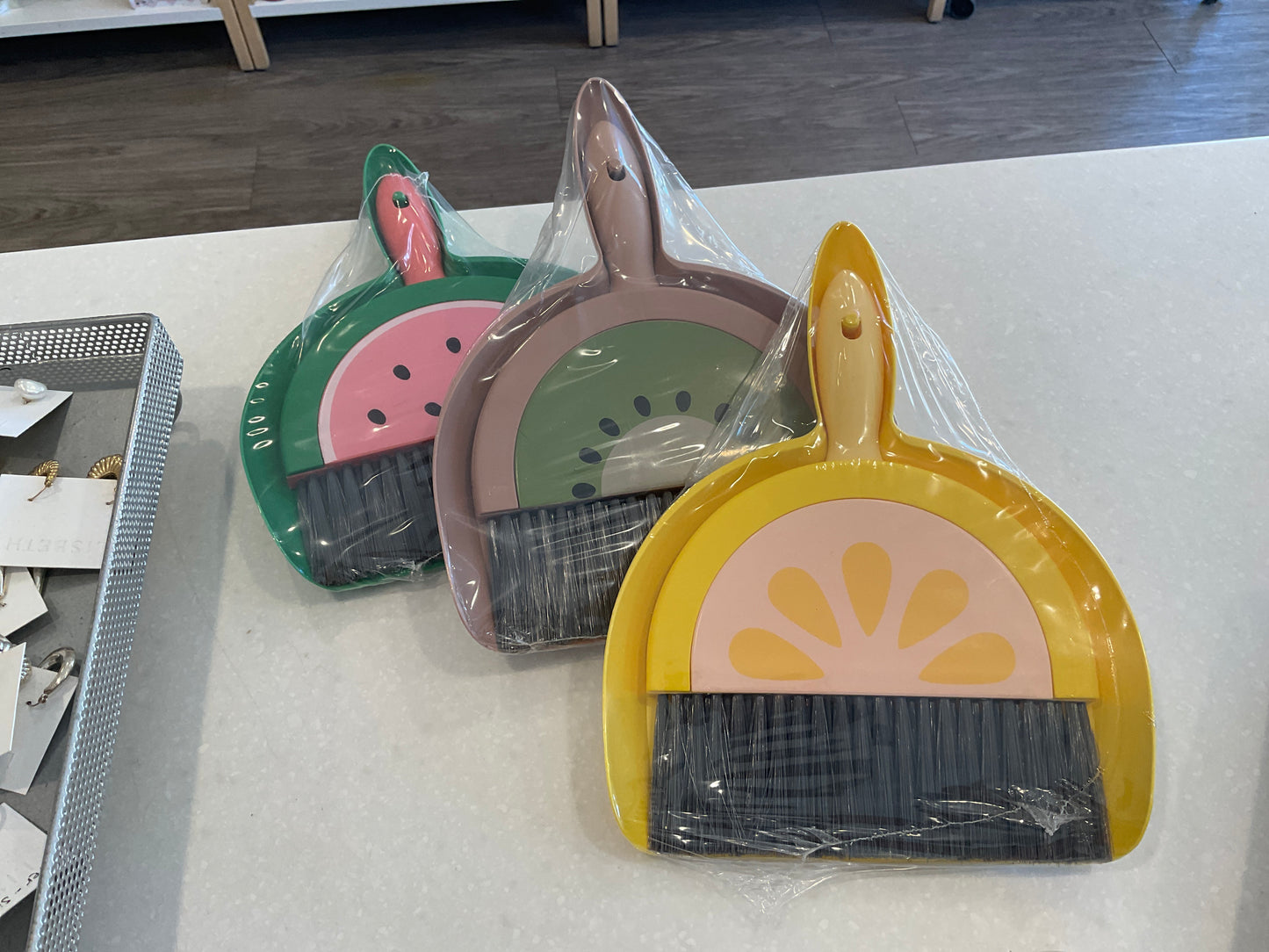 Fruit Dustpan and Brush