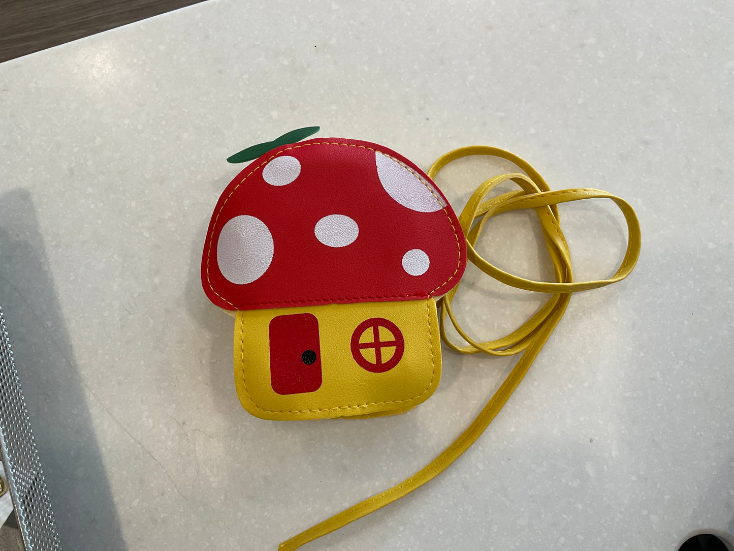 Mushroom House Purse