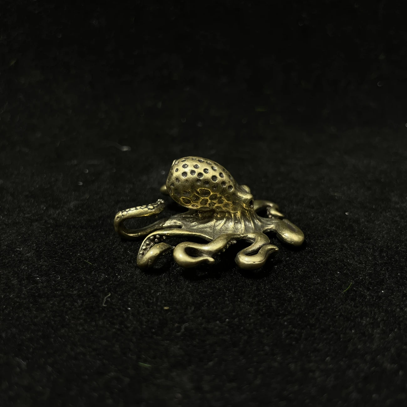 Brass Gold Octopus