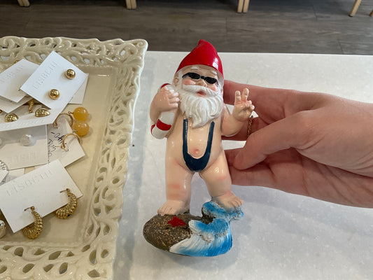 Gnome in a speedo