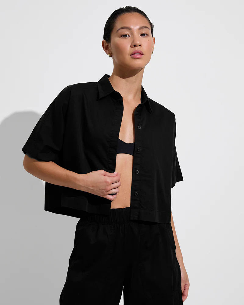 Left on Friday - Tour Cropped Shirt