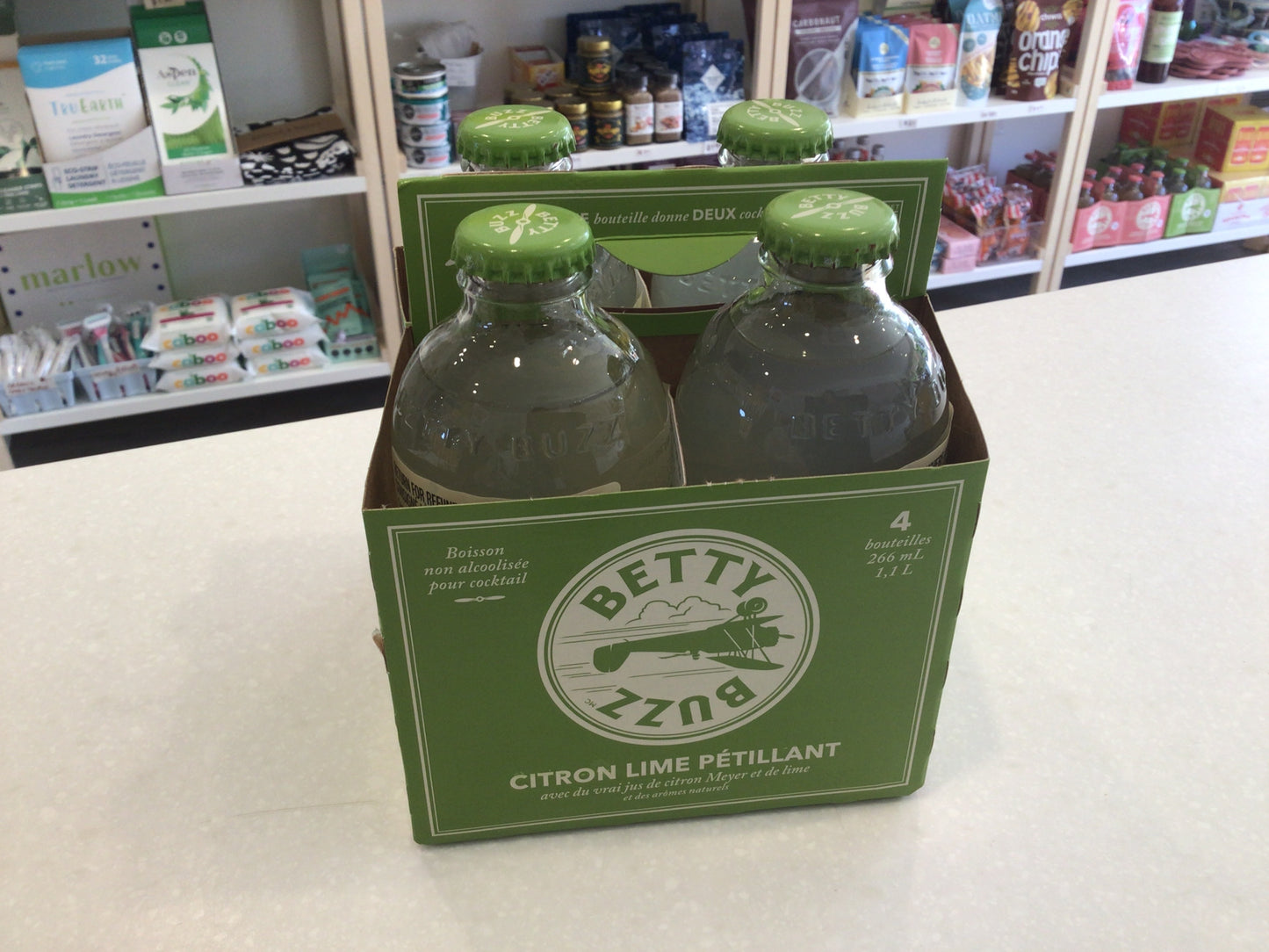 Betty Buzz Sparkling Lemon 4 Pack