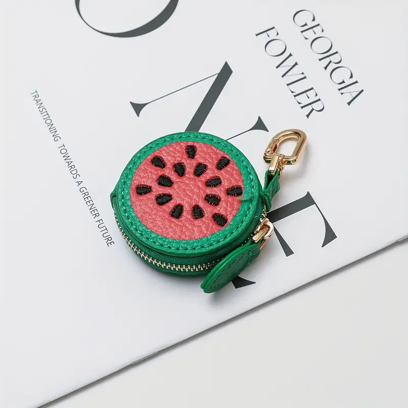 Watermelon Coin Purse Key Chain