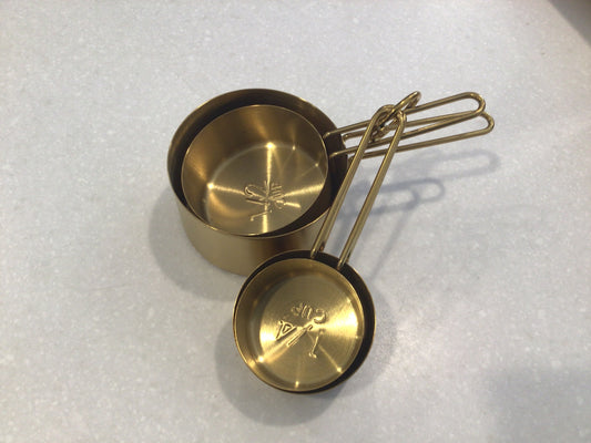 Gold Measuring Cups