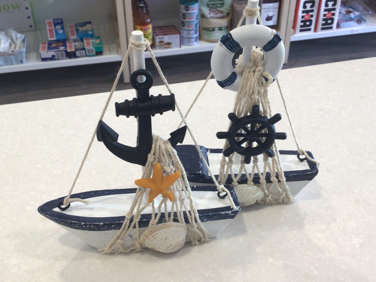 Sail boat decoration