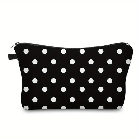 Polka Dot Make Up Bag