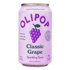 Olipop Classic Grape Rootbeer Cream Soda