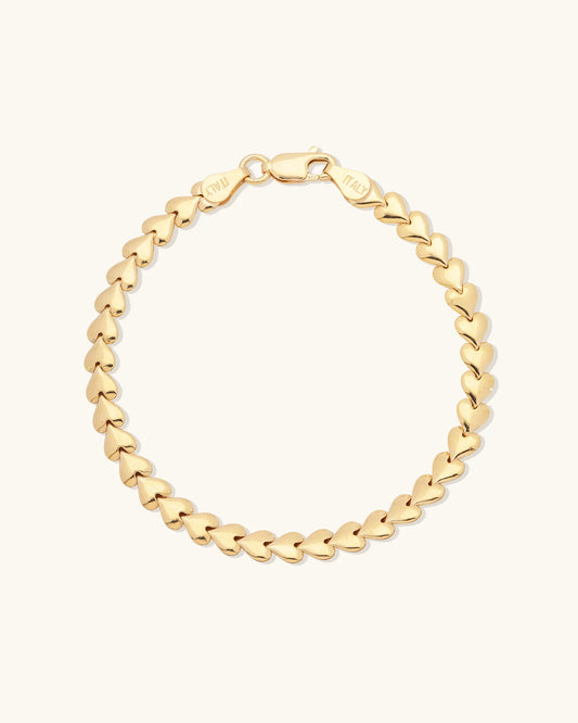Leah Alexandra Herringheart Chain Bracelet