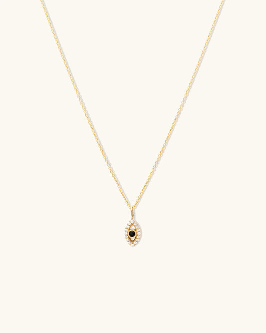 Leah Alexandra Evil Eye Necklace