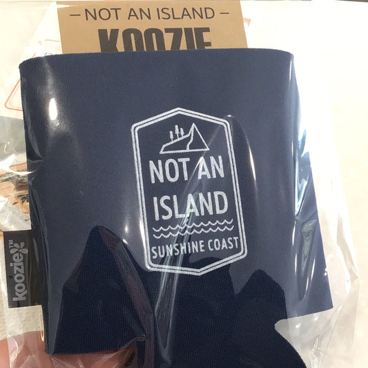 Not An Island Koozie