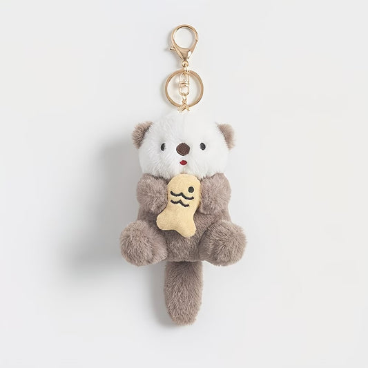 Otter Plush Keychains