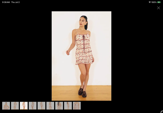 Bailey Rose Multi-Tiered Ruffle Mini Dress