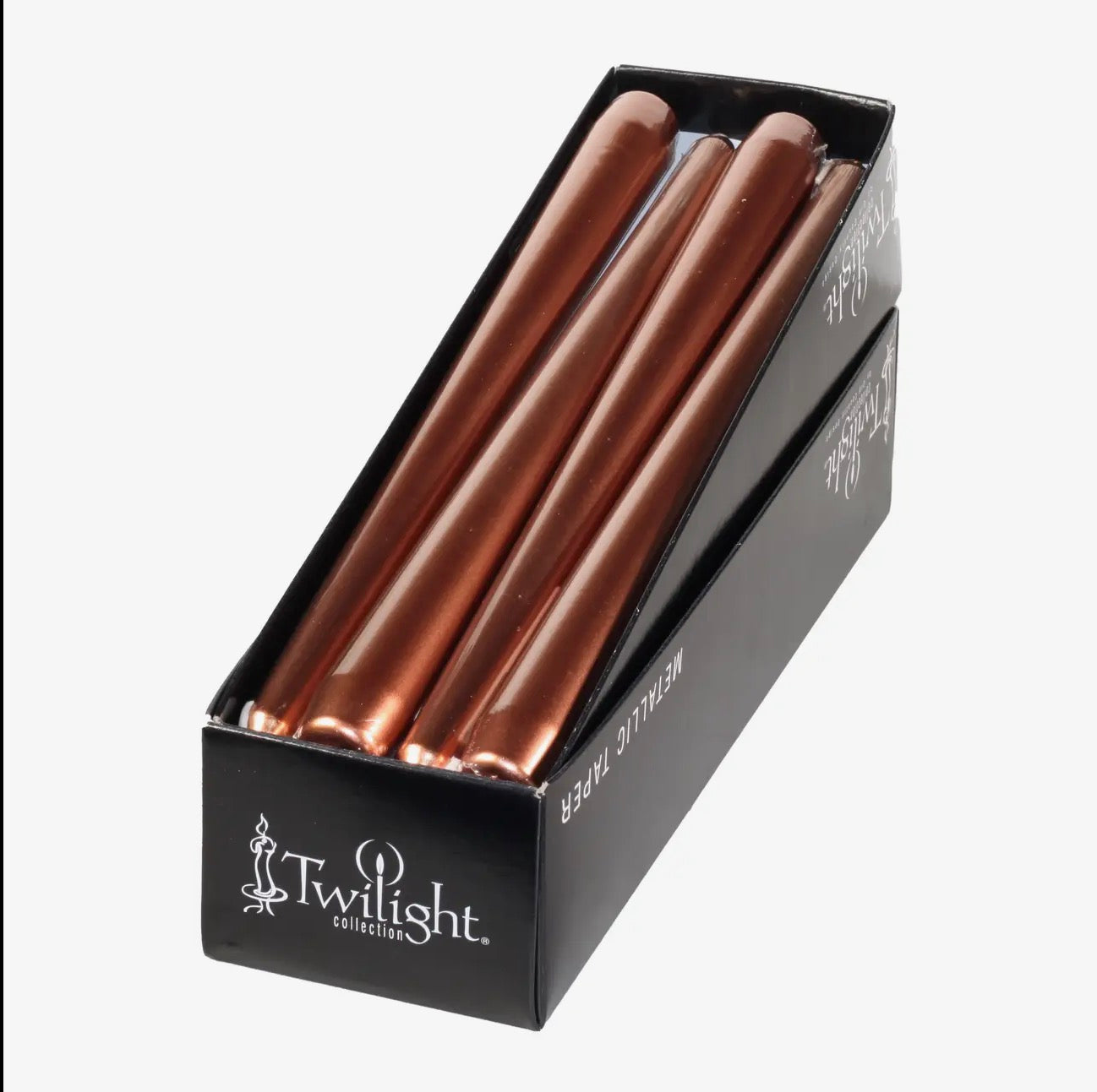 10” Metallic Taper Candles