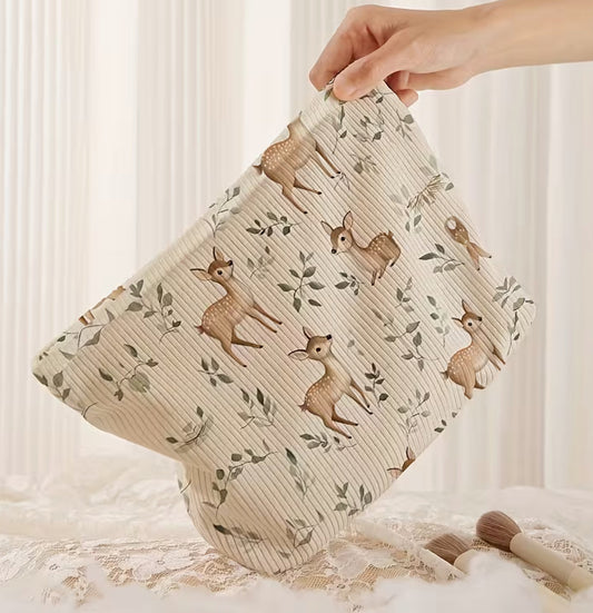 Fawn Cosmetics Bag