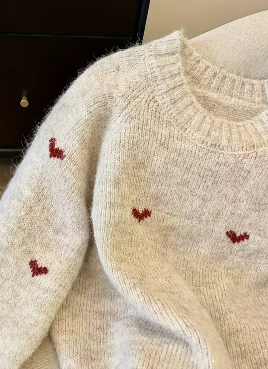 Women’s Heart Sweater