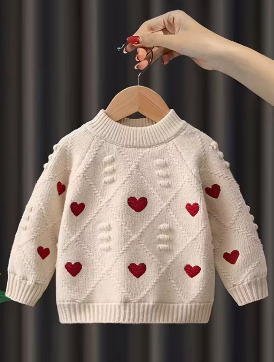 Kids Heart Sweater