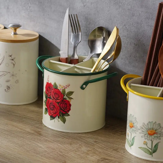 Rose Utensil Holder