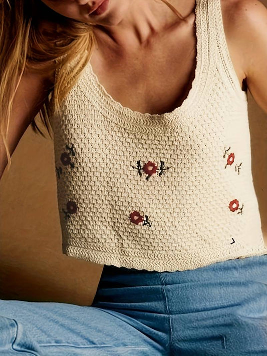 Floral Vest