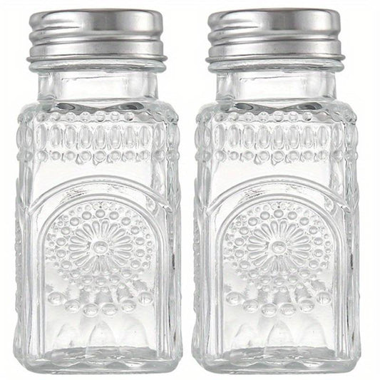 Glass Salt & Pepper Shakers