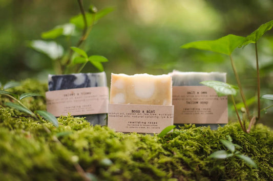 ReWilding Roses Tallow Soap