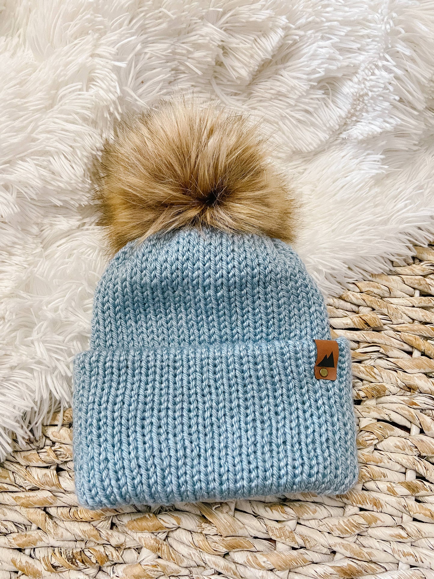 Wild Rose Designs Knit Pom Pom Toque
