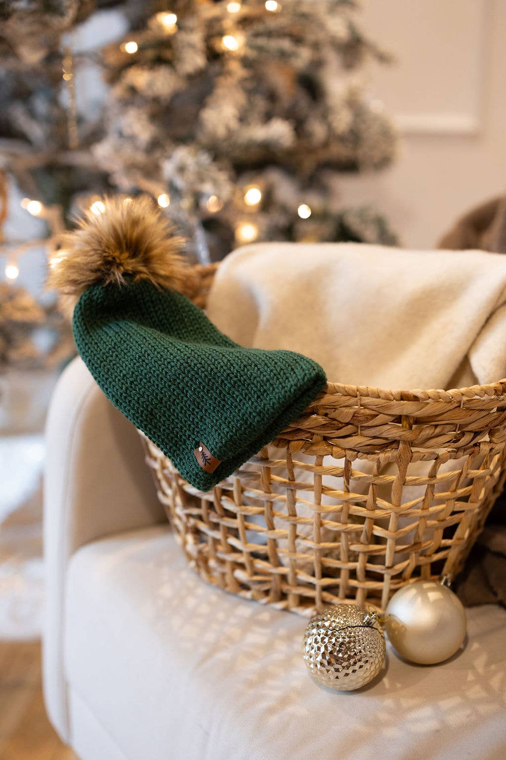 Wild Rose Designs Knit Pom Pom Toque